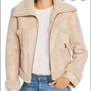 MOTHER Faux Shearling Jacket